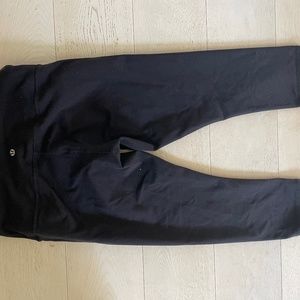 Lululemon wunder cropped leggings
